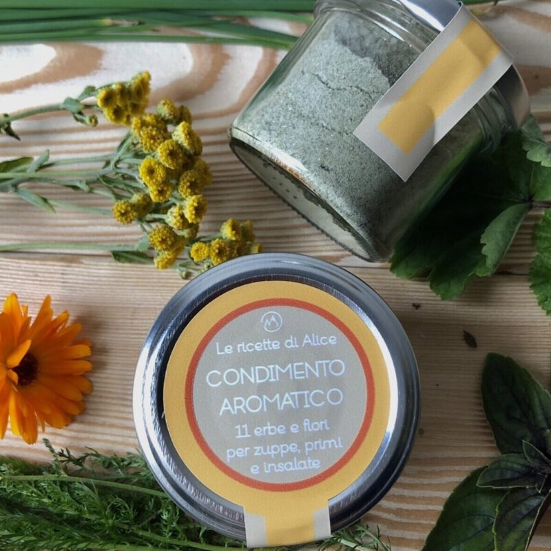 Condimento aromatico - Sale alle 11 erbe e fiori