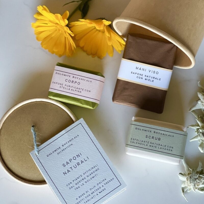 Tris saponette vegetali