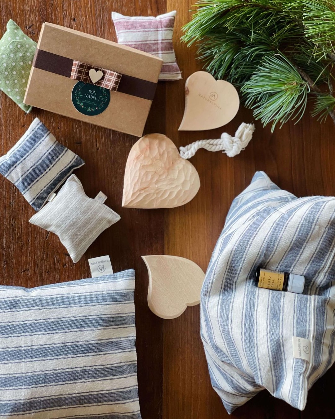 Cuscinetto profumato cirmolo e lavanda - immagine 2