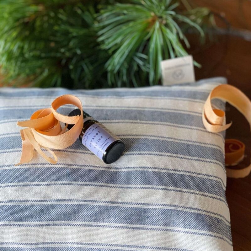 Kit Fragranza - Cuscino profumato cirmolo e lavanda con ricarica