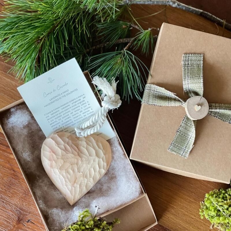 Cuore di legno di pino cembro