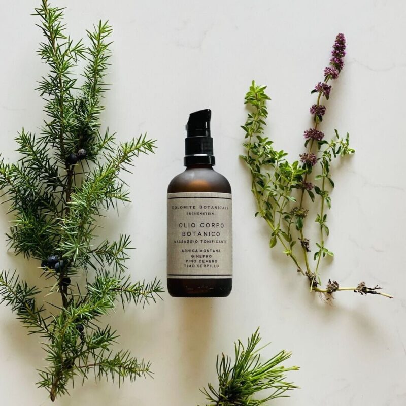 Olio corpo botanico