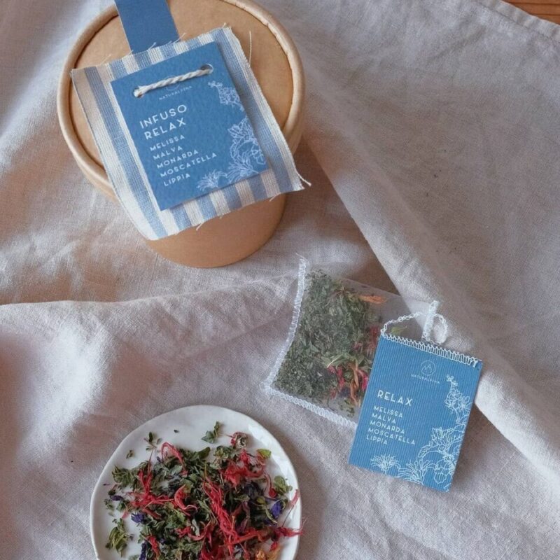 Infuso relax - Melissa, malva, monarda, moscatella, lippia