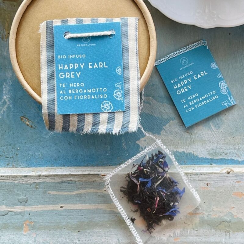 Happy earl grey - Tè nero al bergamotto e fiodaliso