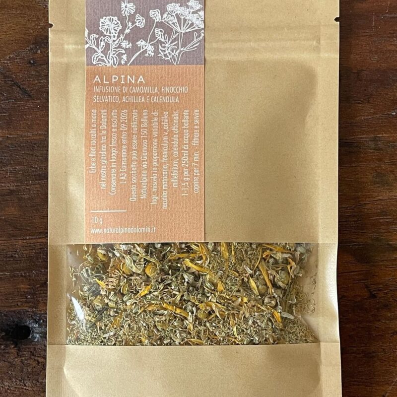 Infuso alpino in astuccio