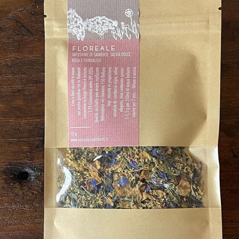 Infuso floreale in astuccio