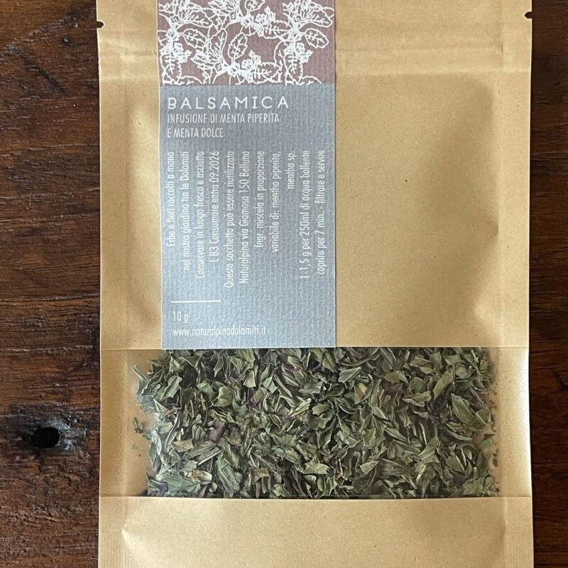 Infuso balsamico in astuccio