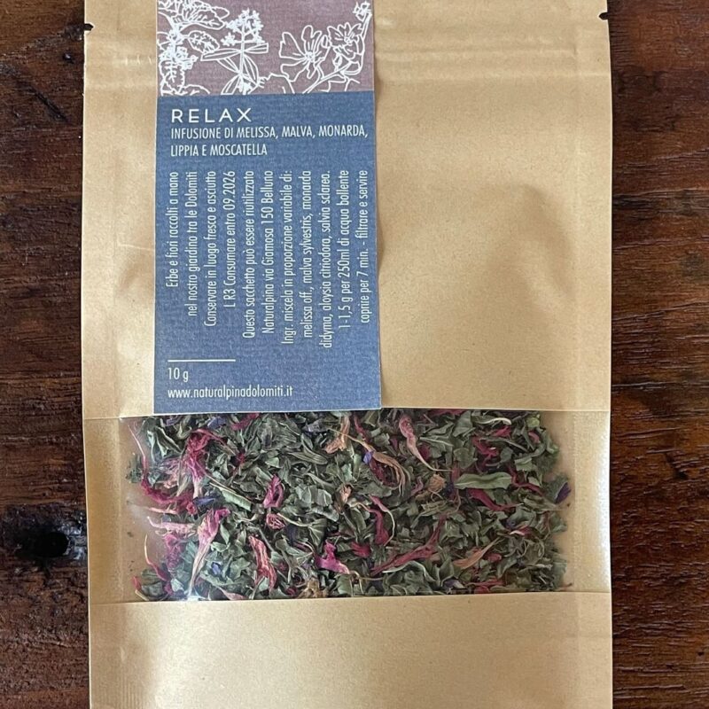 Infuso relax in astuccio