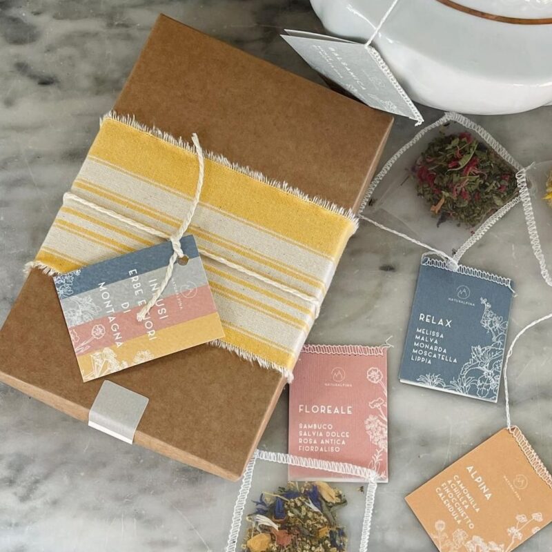 Box degustazione infusi erbe e fiori