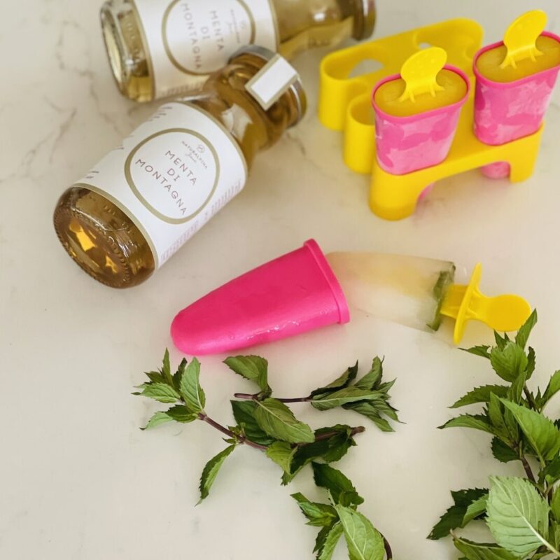 Sciroppo di menta di montanga